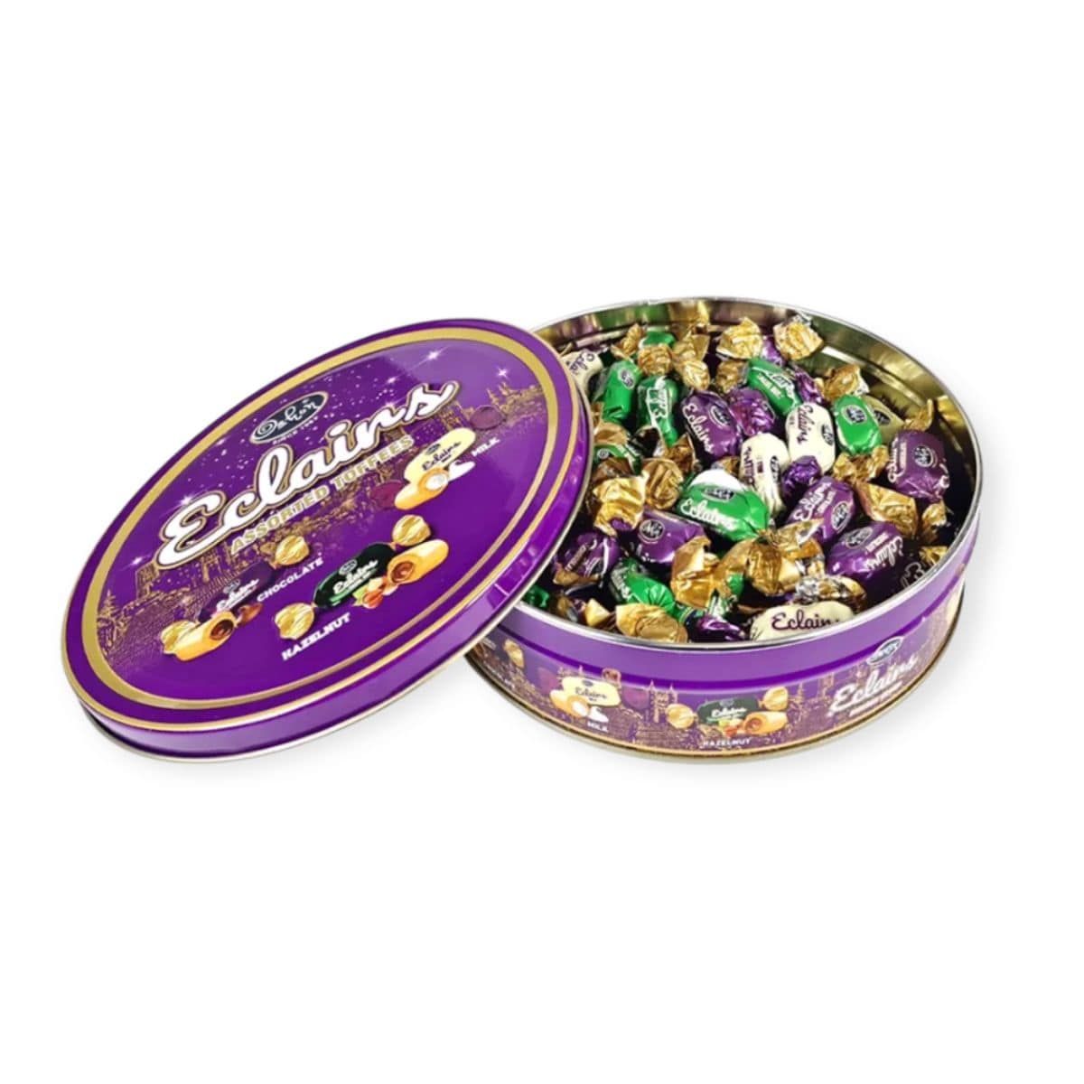 Eclairs Assorted Toffees Gift Box 450g