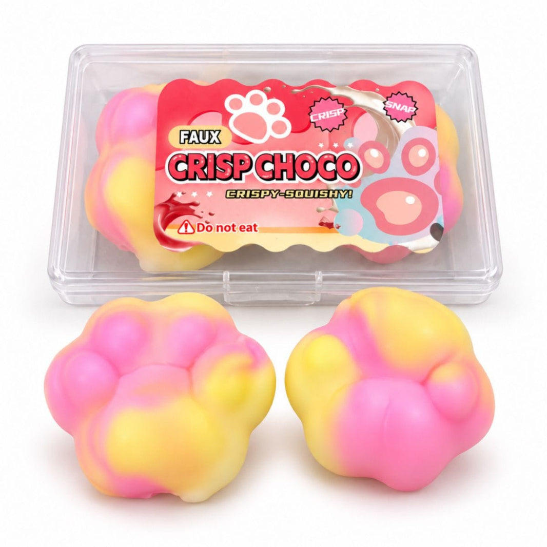 Faux Crispy Cat Paw Wax Squishy