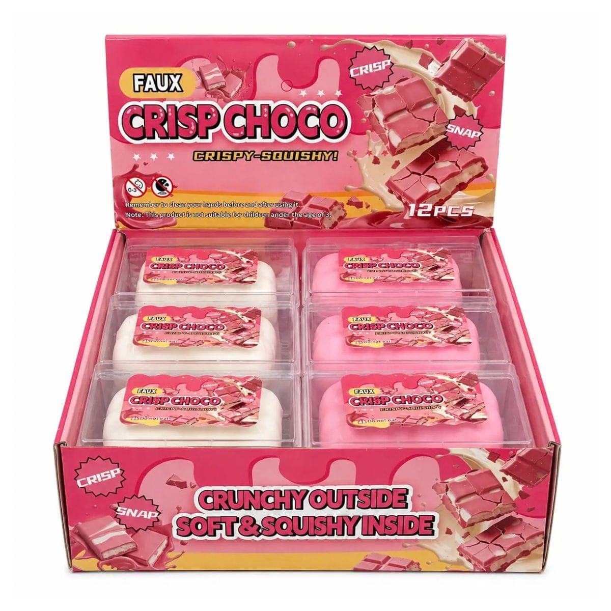 Faux Crispy Chocolate Wax Squishy