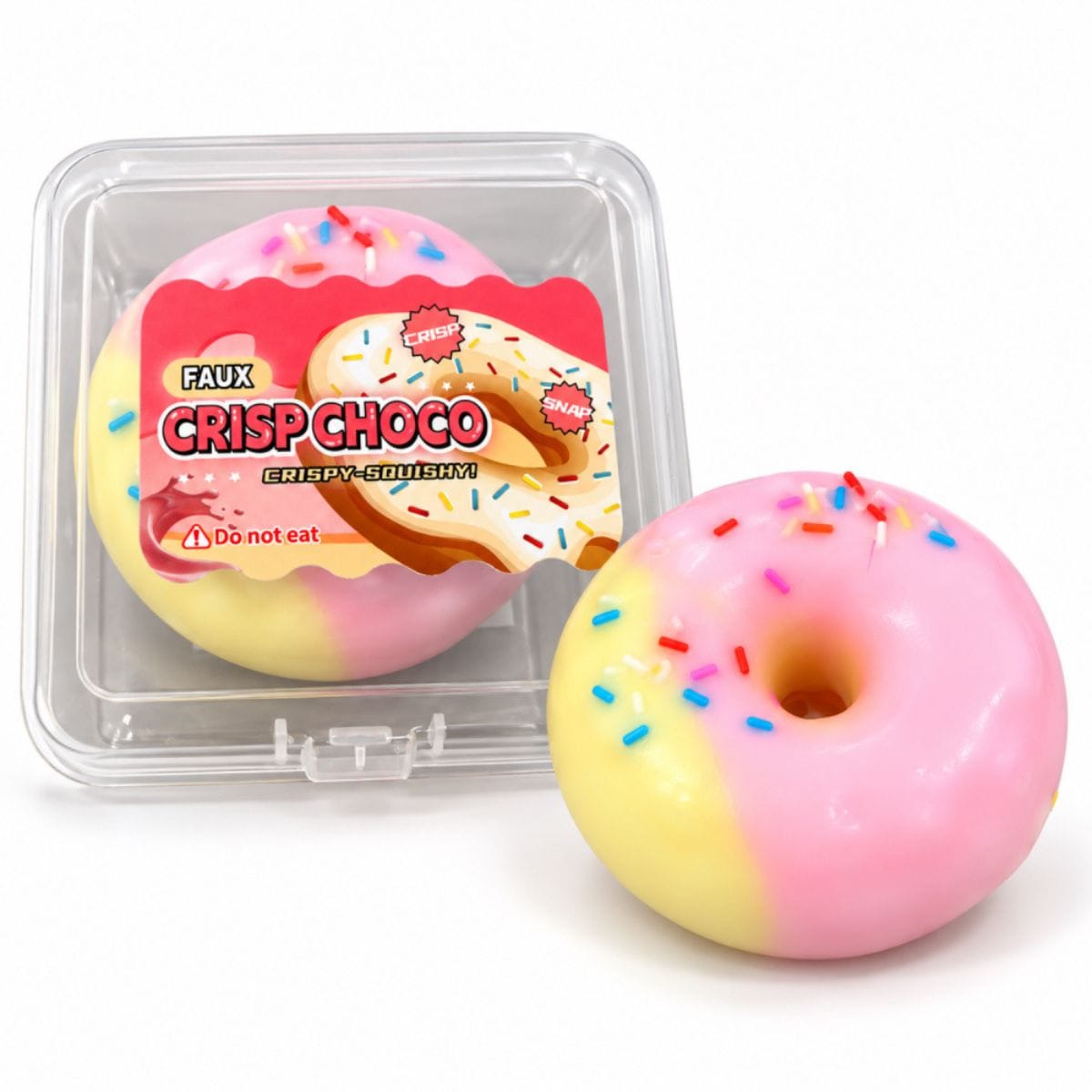 Faux Crispy Donut Wax Squishy