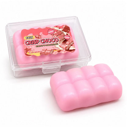 Faux Crispy Pink Chocolate Wax Squishy