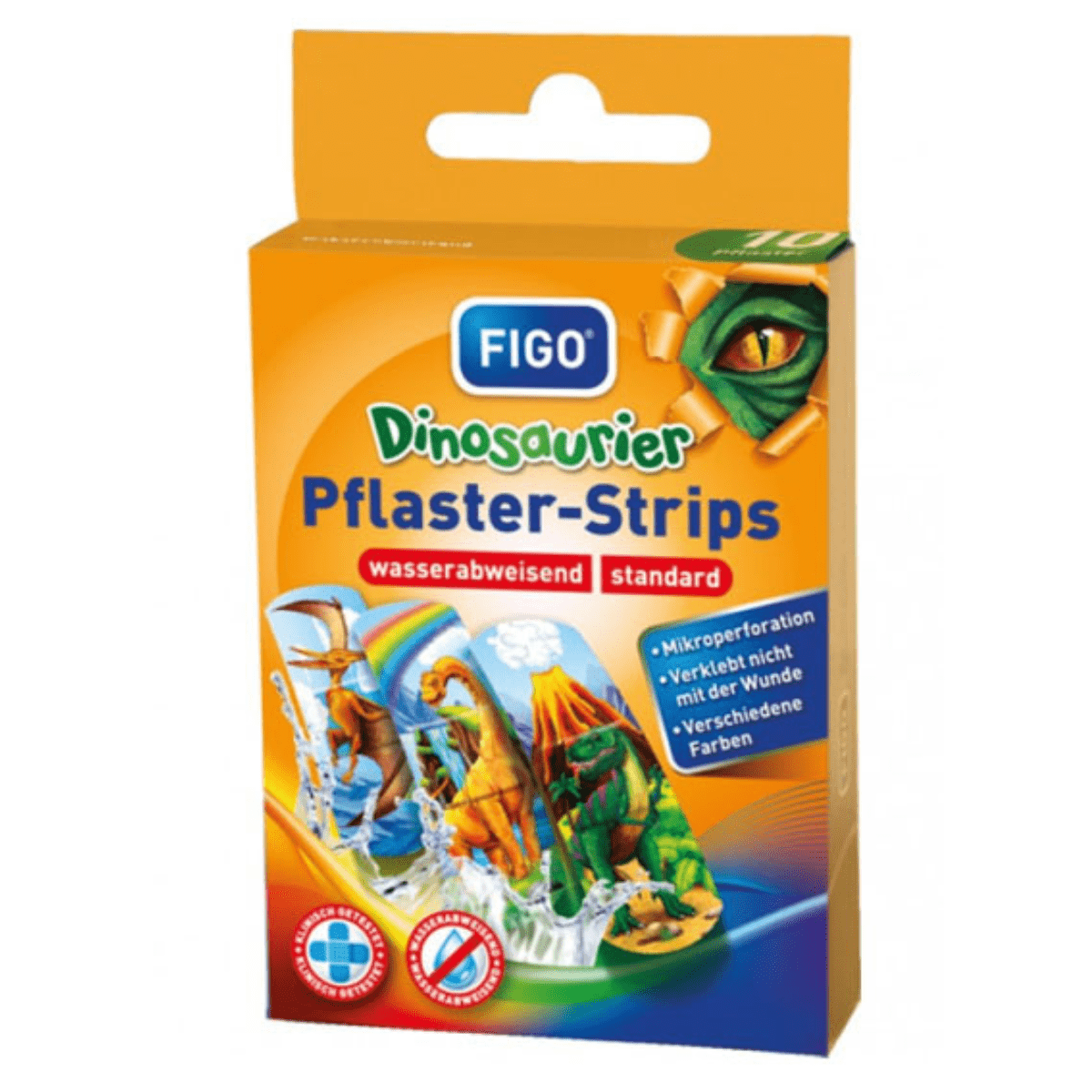 Figo Plaster Dinosaurer 10 stk