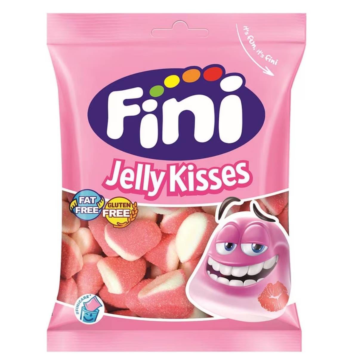 Fini Jelly Kisses Strawberry 90g