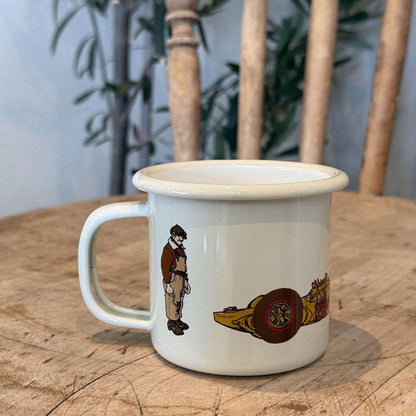 Flåklypa Emaljekopp - Reodor Felgen 2,5dl