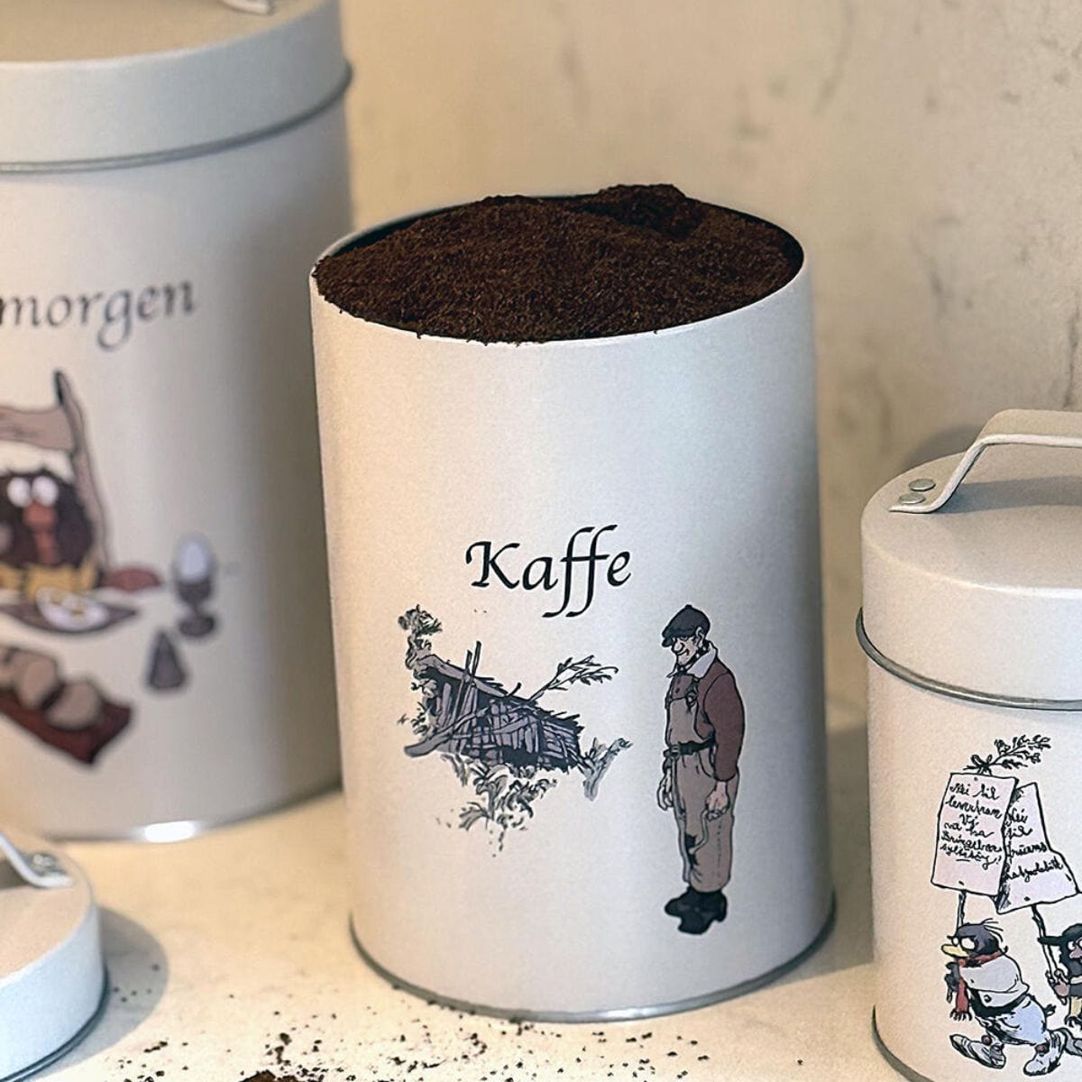 Flåklypa Oppbevaringsboks M "Kaffe"
