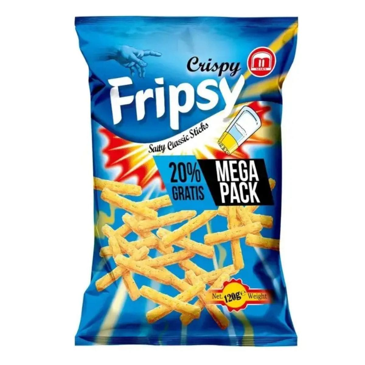 Fripsy Crispy Sticks Salty Classic 120g