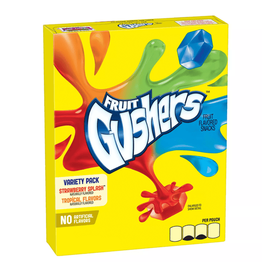 Fruit Gushers Strawberry/Tropical 136g
