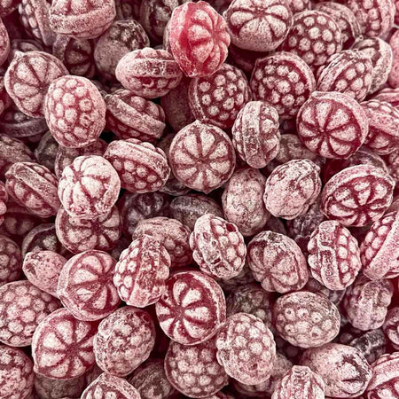 Gammeldagse Bringebærdrops 200g