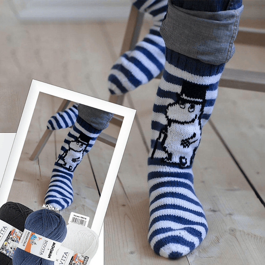 Garnpakke - Mummipappa sokker (1par)
