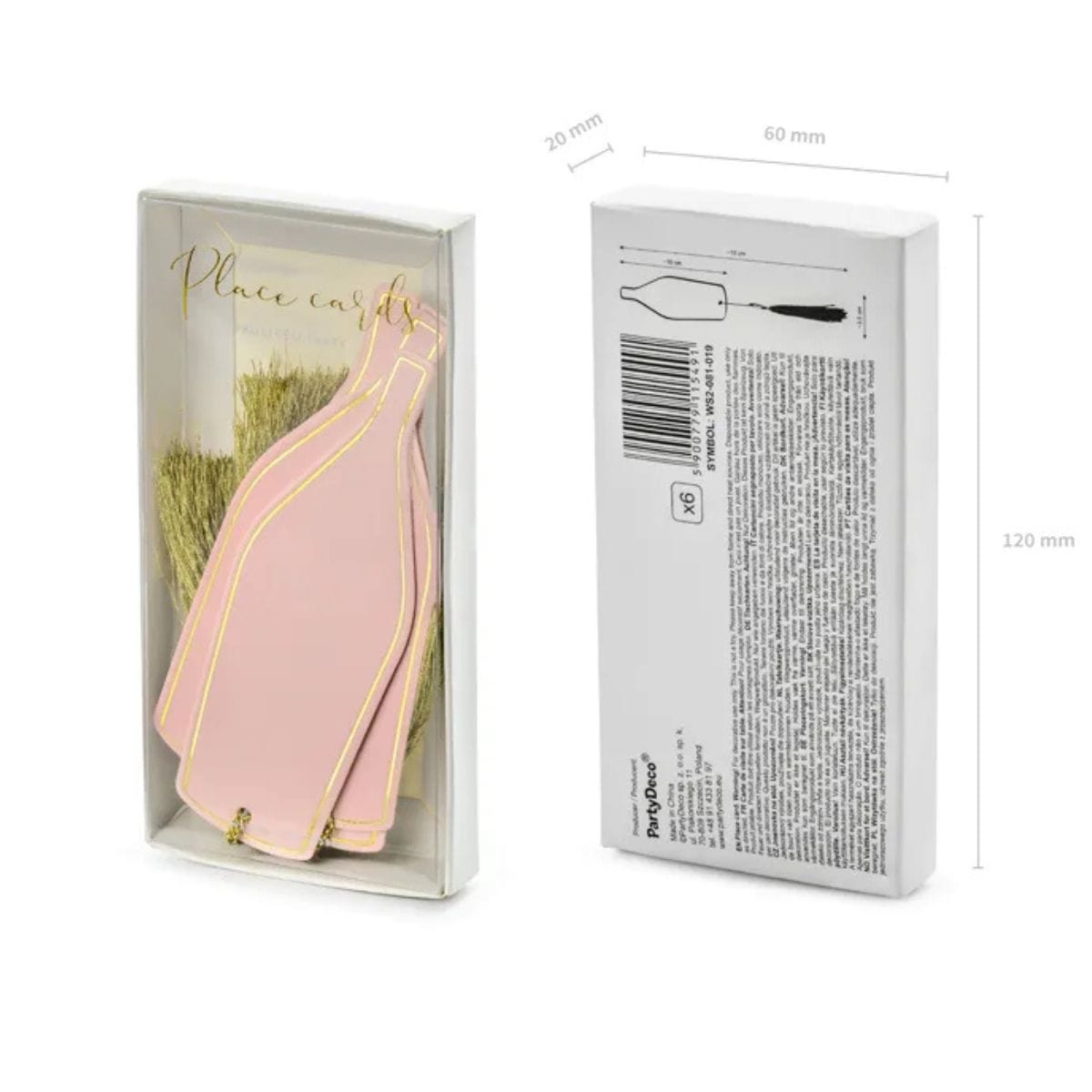 Gavemerke Prosecco flaske 6stk
