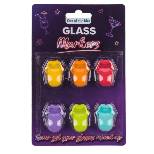 Glass markers 6 pk