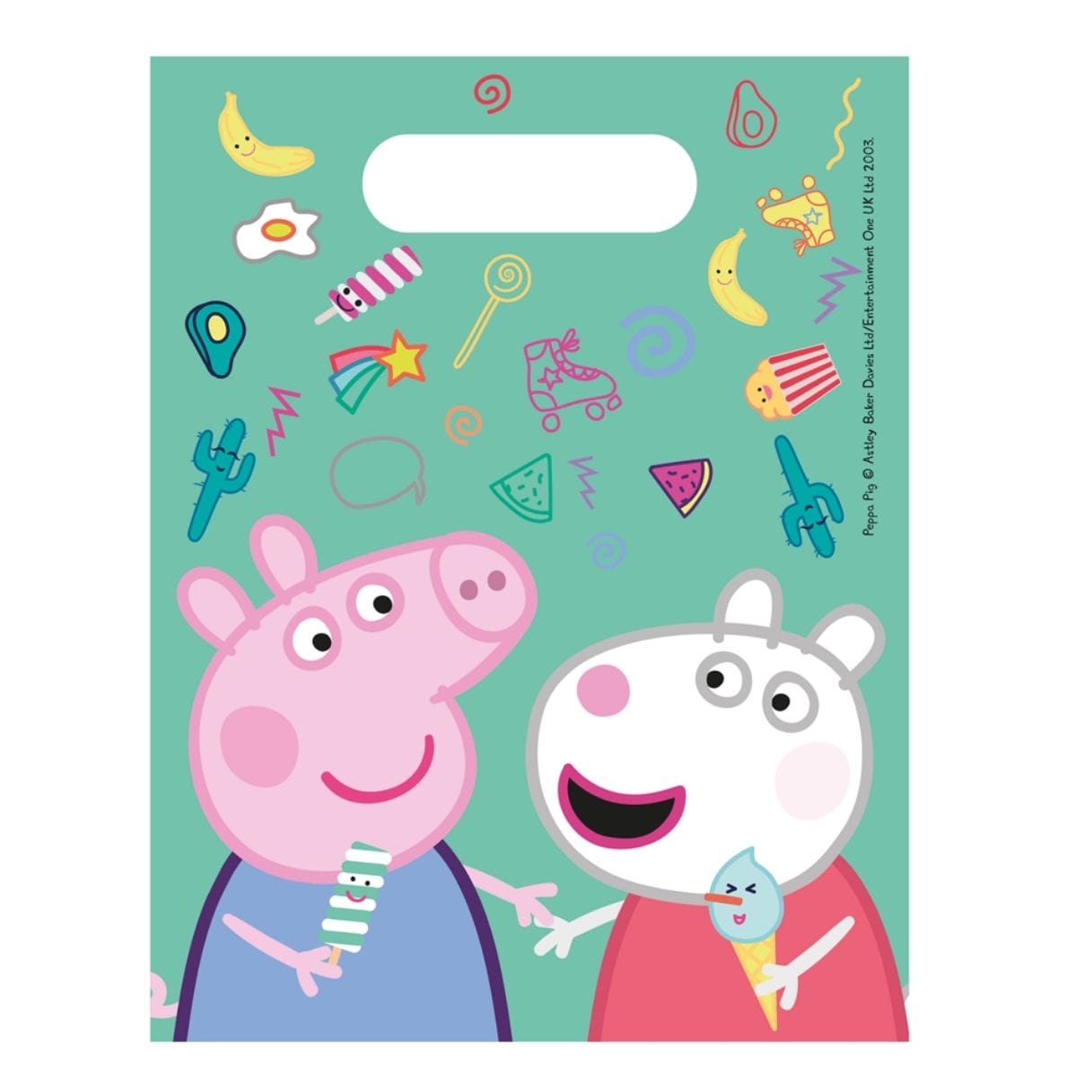 Godteposer Peppa Gris 6stk