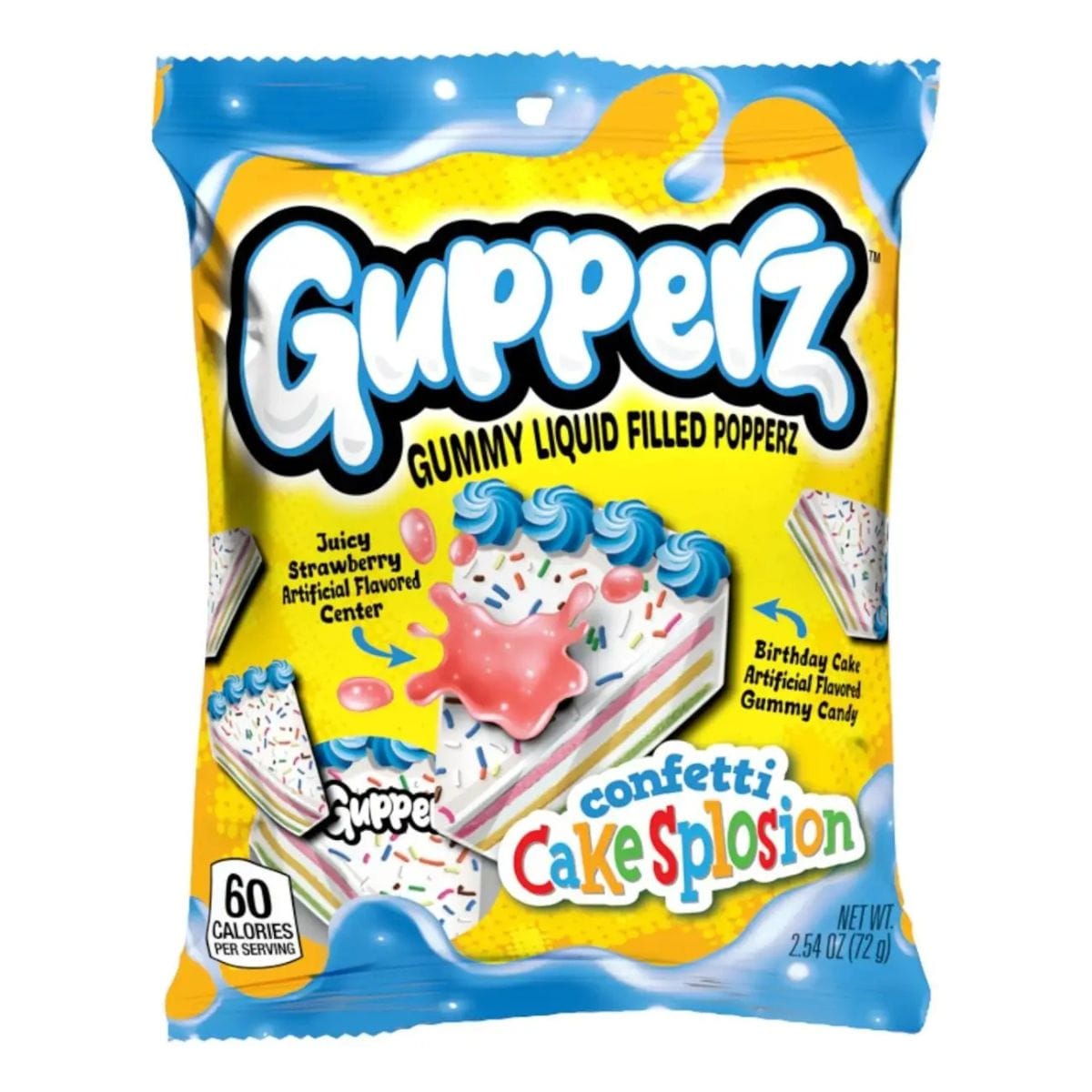 Gubberz Confetti Cakesplosion 72g