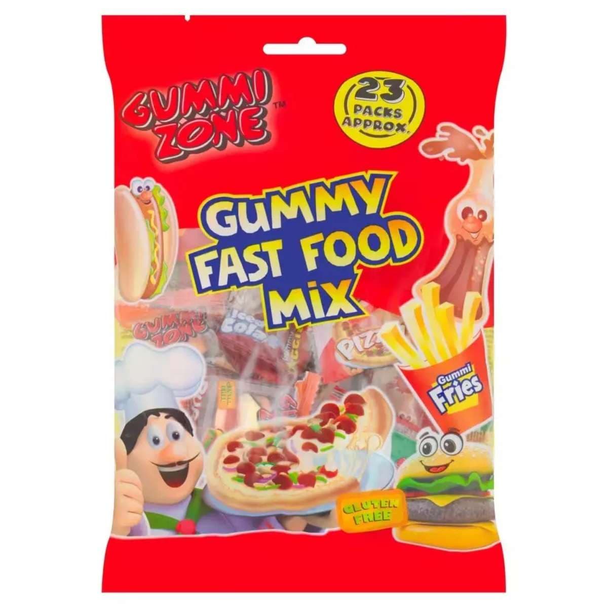 Gummi Zone Fast Food Mix 172g