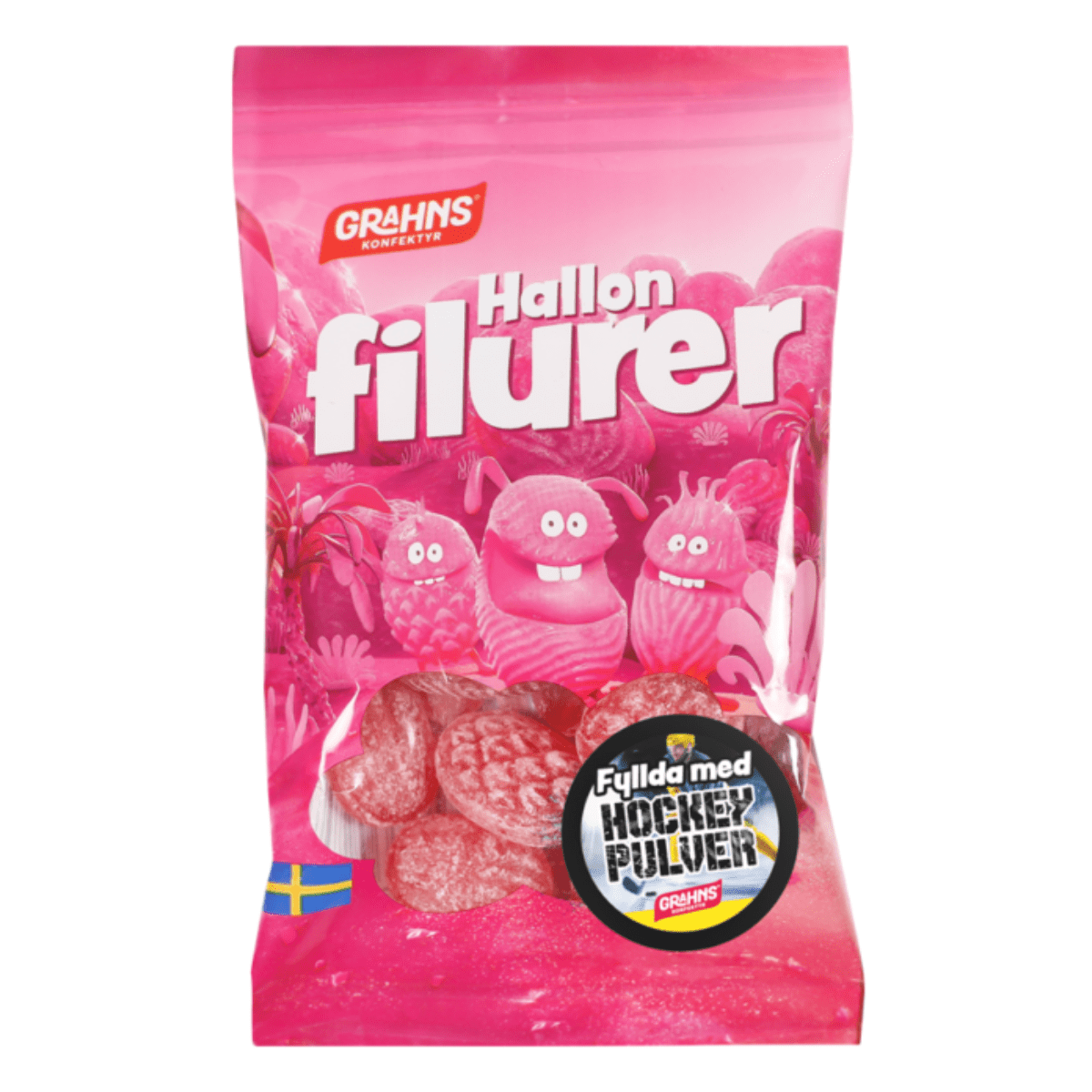 Hallonfilurer 70g