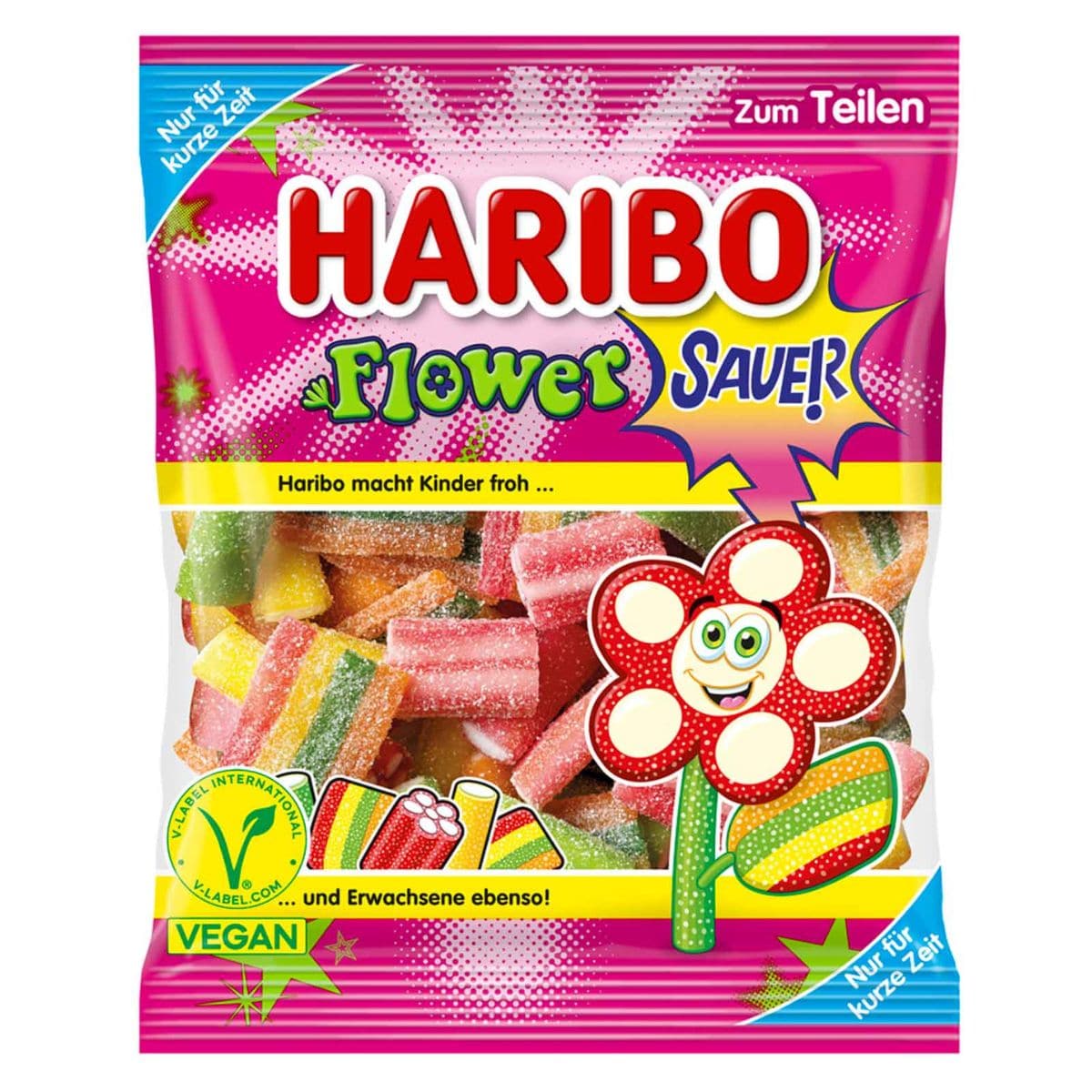 Haribo Flower Sour 160g