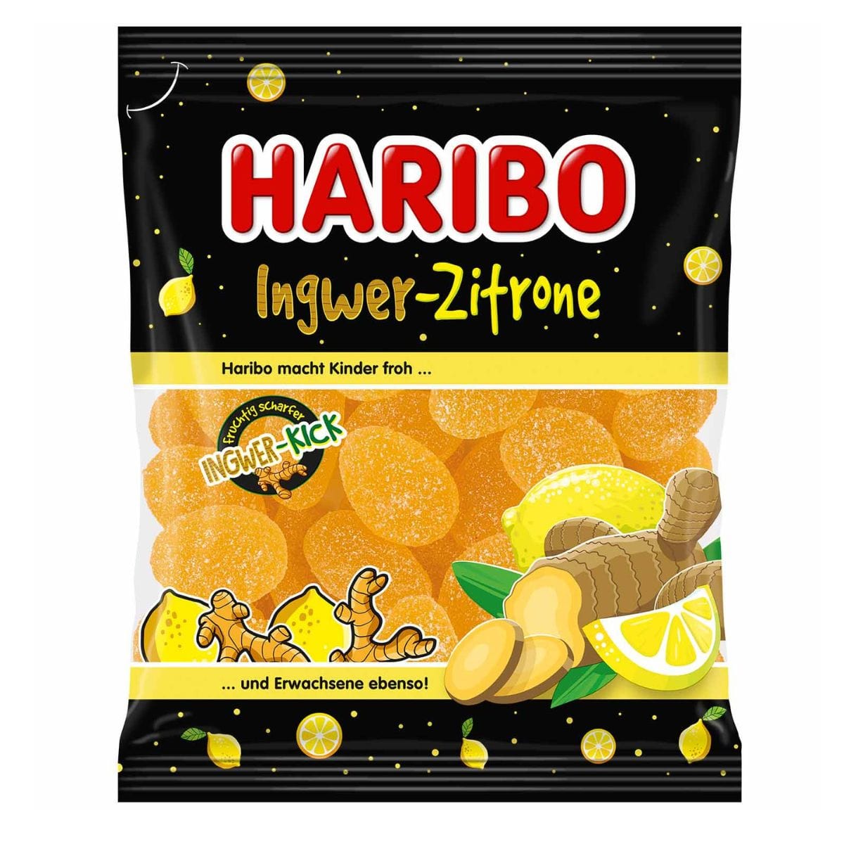 Haribo Ingwer-Zitrone 160g