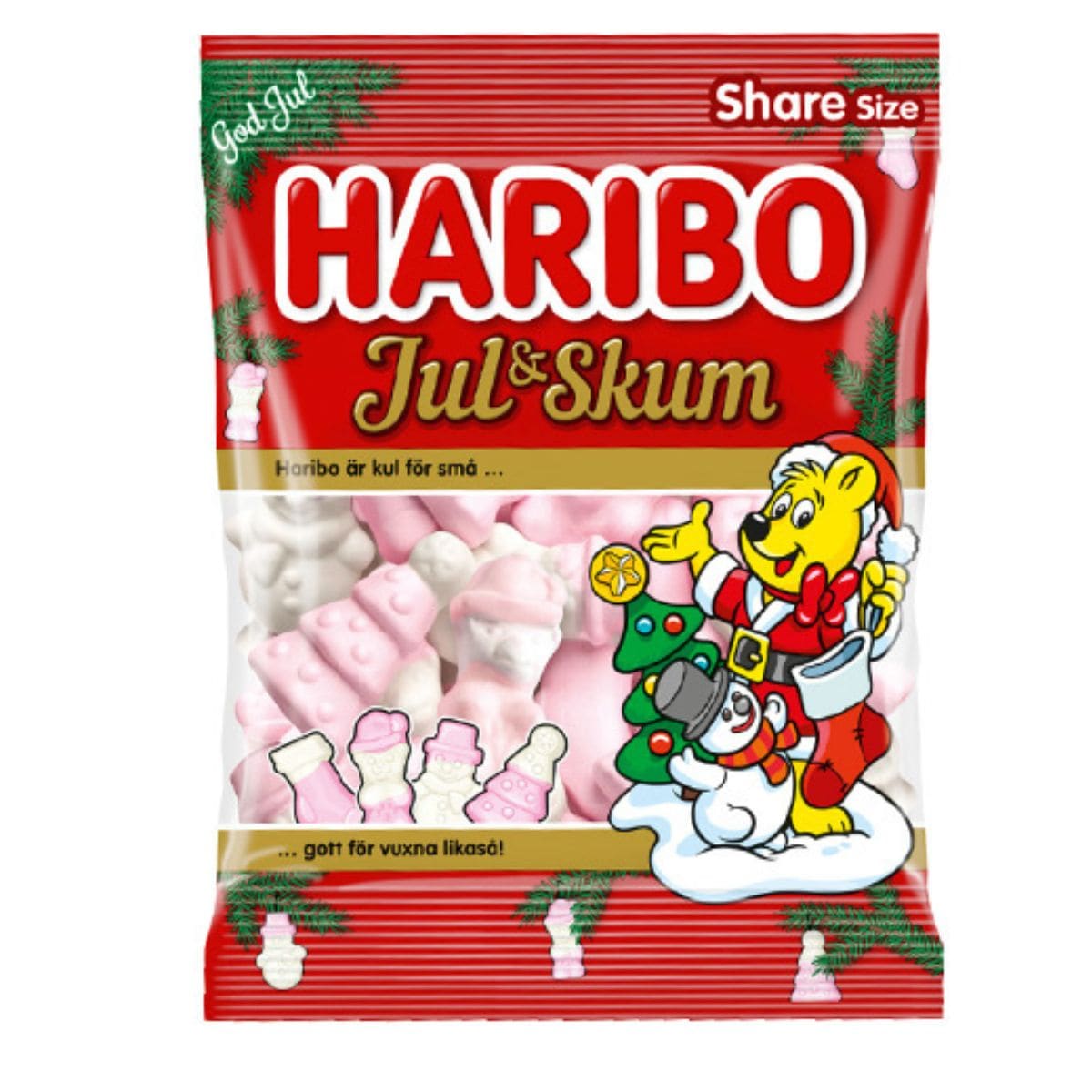 Haribo Jul & Skum 100g