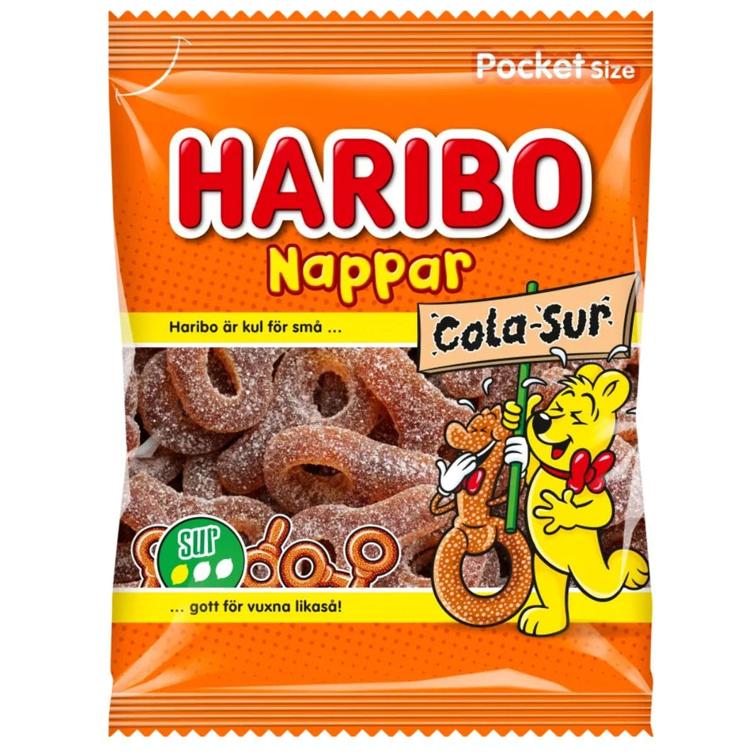 Haribo Nappar Cola Sur 70g