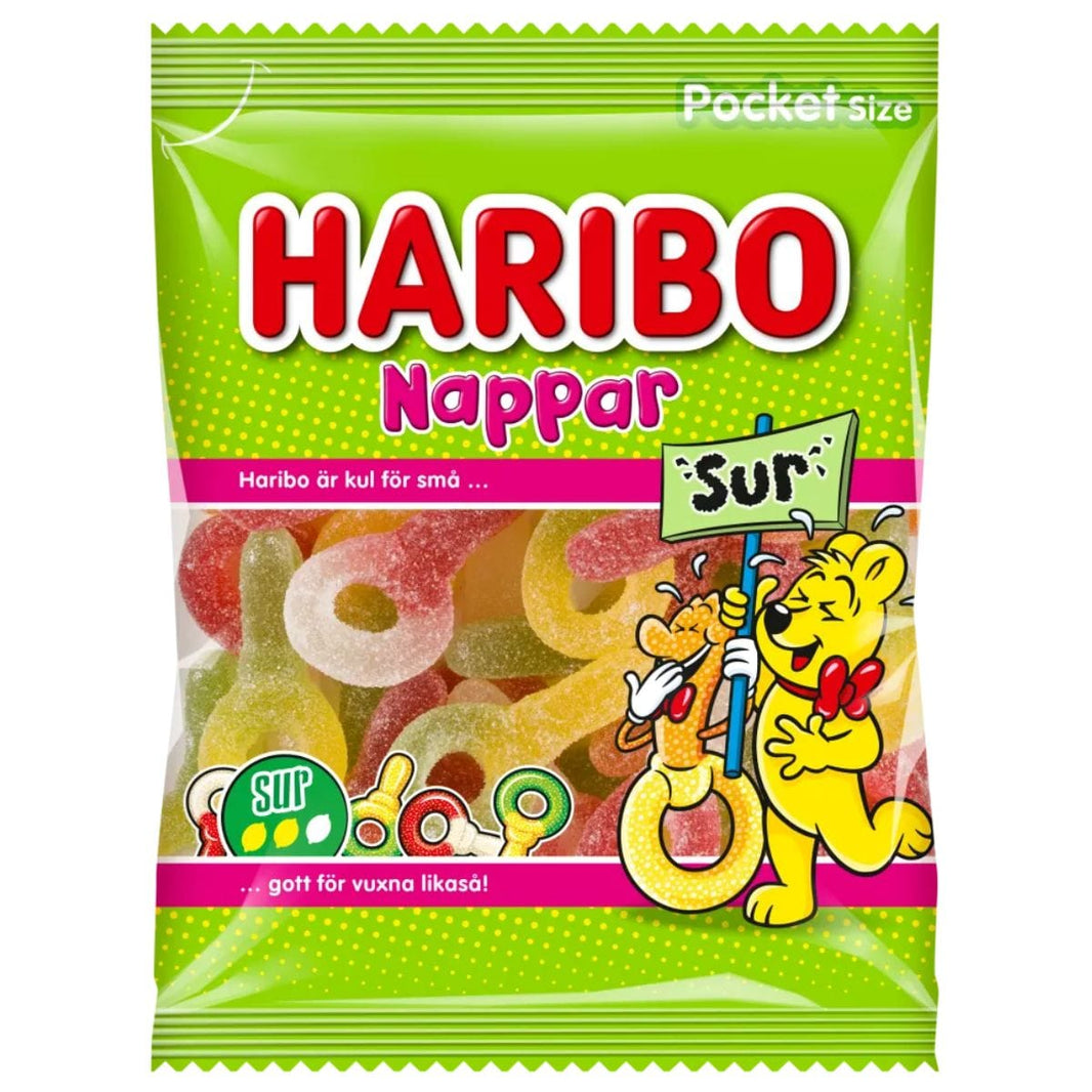Haribo Nappar Sur 80g