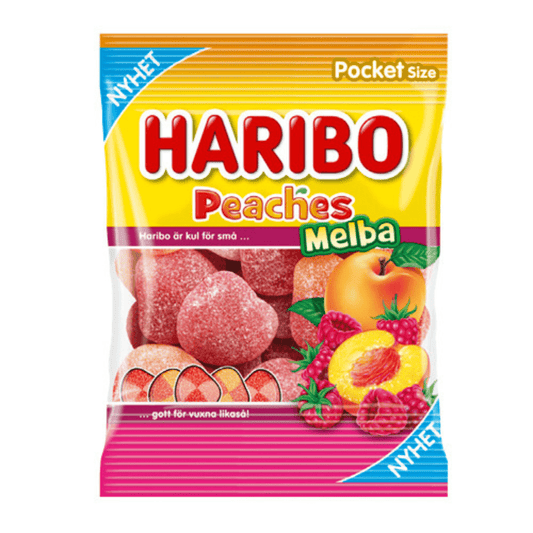 Haribo Peaches Melba 80g