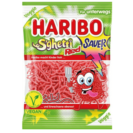 Haribo S'ghetti Red 85g