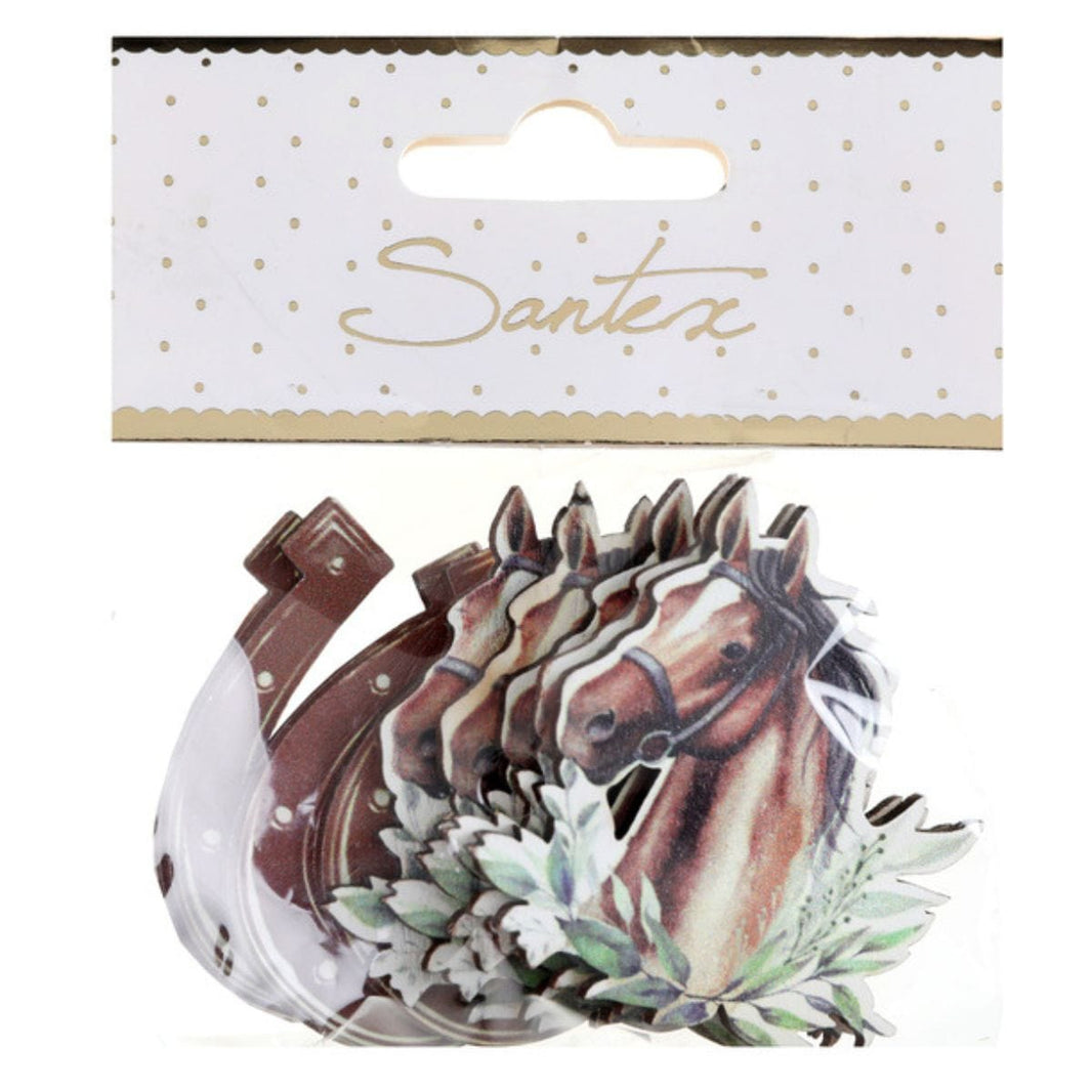 Hest Trekonfetti 10stk