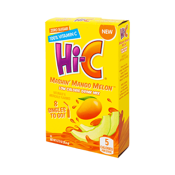 Hi-C Mashin’ Mango Melon Singles To Go 8pk