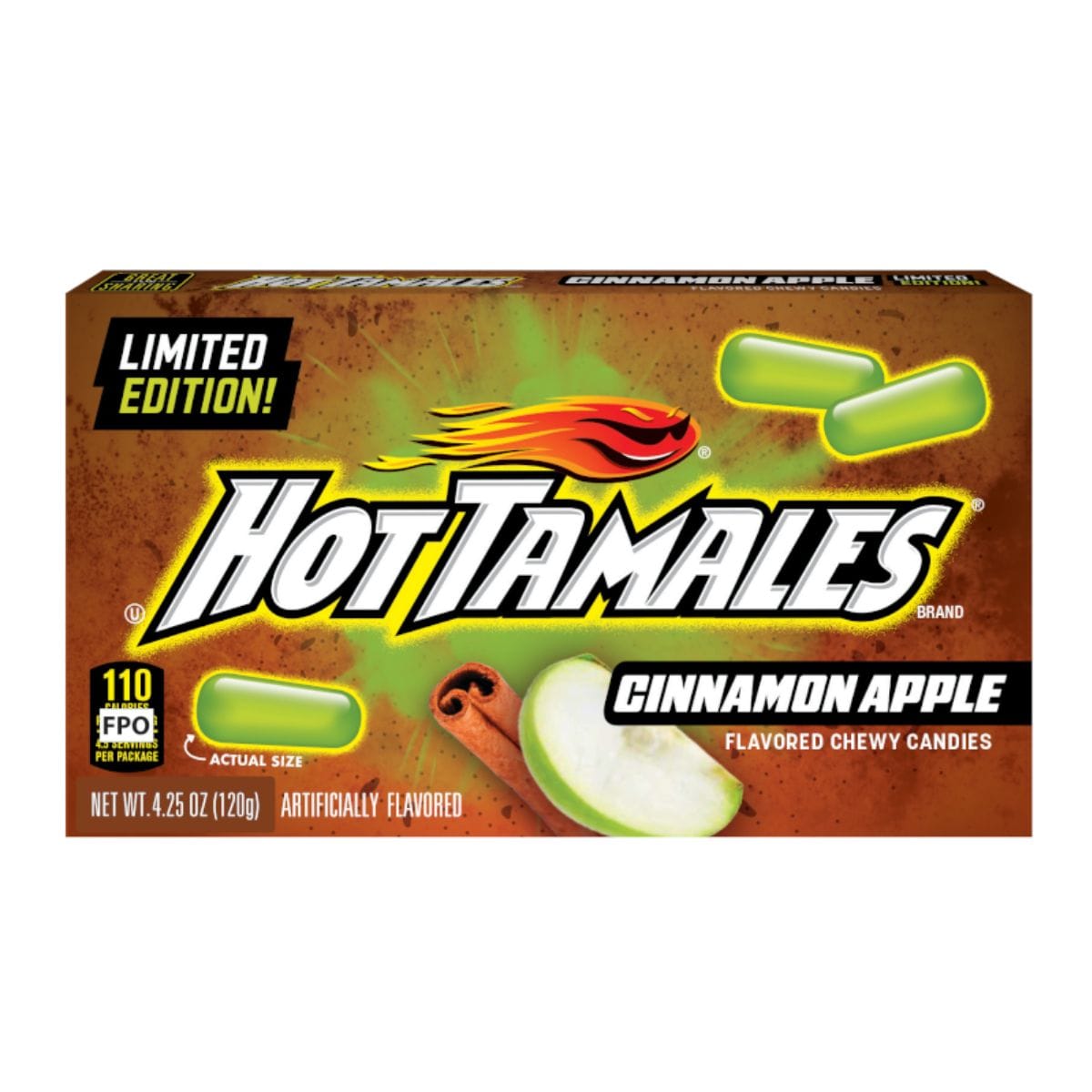 Hot Tamales Cinnamon Apple 120g