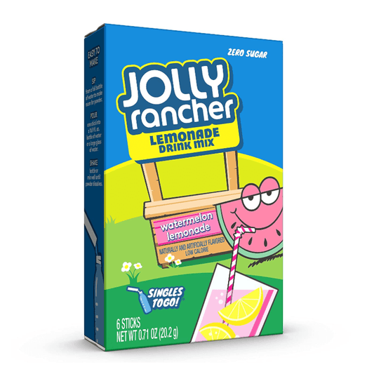 Jolly Rancher Drink Mix - Watermelon Lemonade 6stk