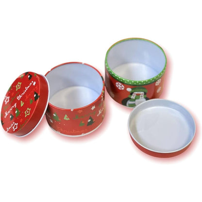 Juleboks Rund - Assorterte Motiver