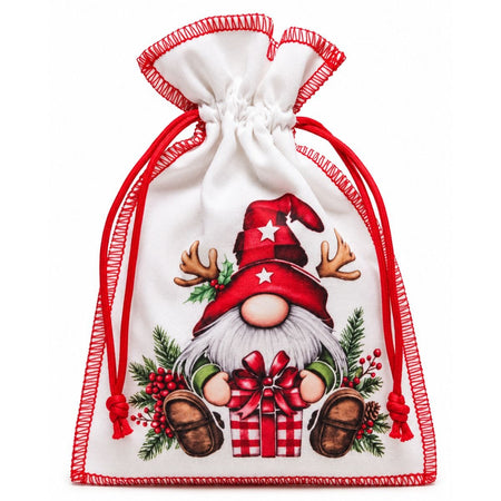 Julepose med Nisse 20 x 13 cm