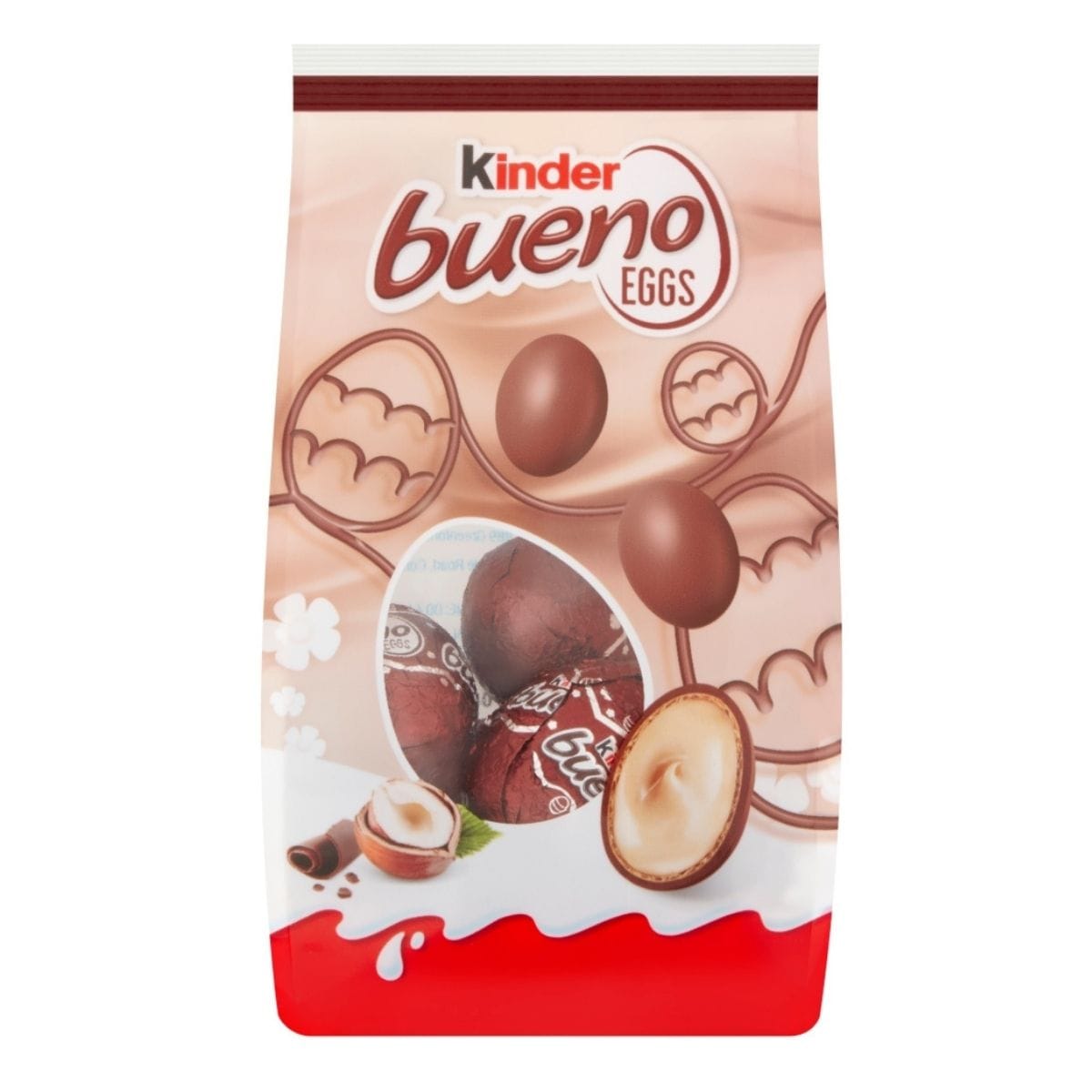 Kinder Bueno Milk Chocolate & Hazelnut Mini Easter Eggs 80g