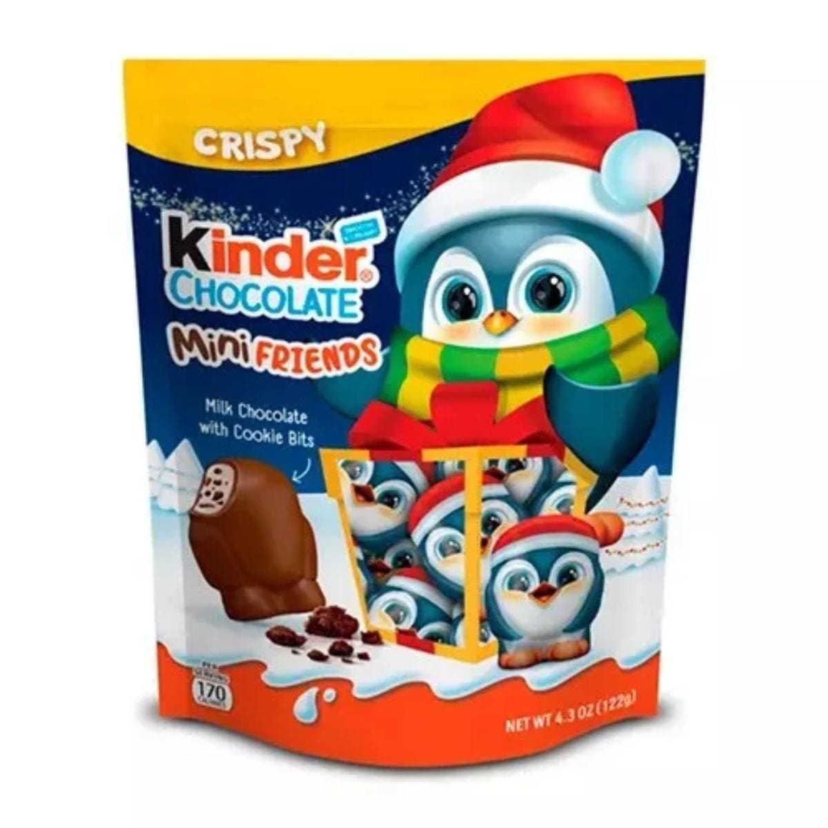 Kinder Mini Friends Biscuit Christmas 122g