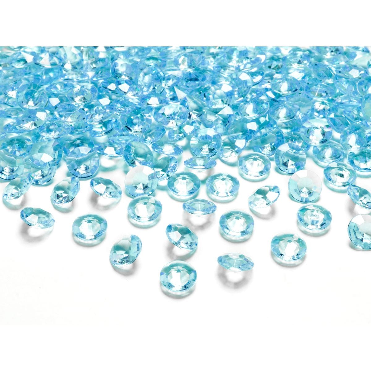 Konfetti Diamanter Blå 100stk