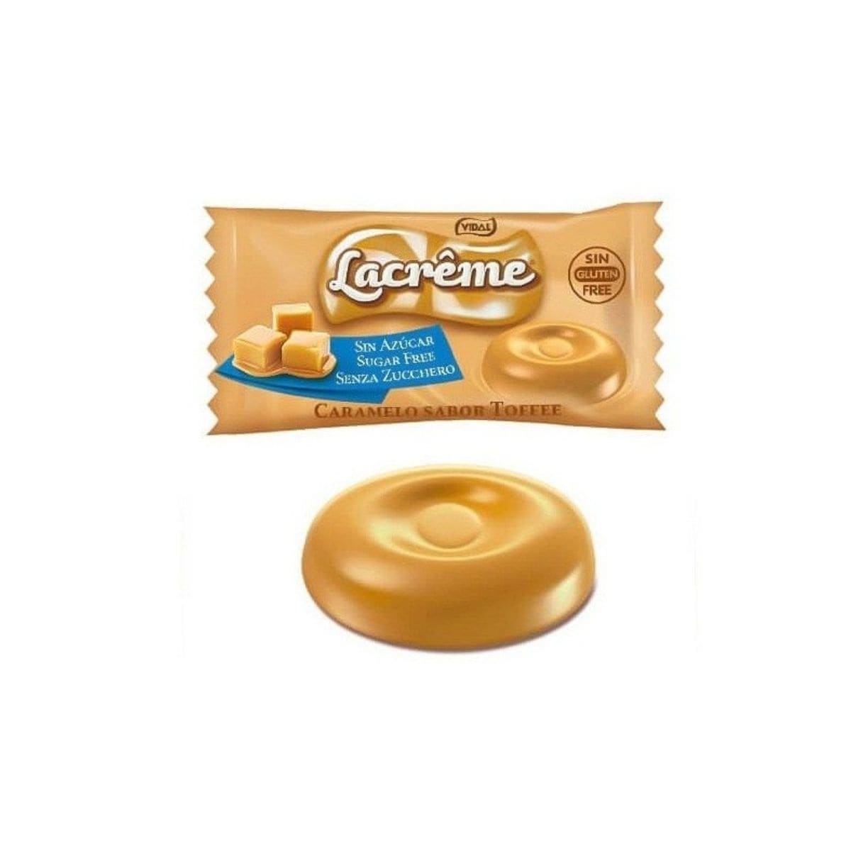 Lacrême Toffee Sugarfree 25stk
