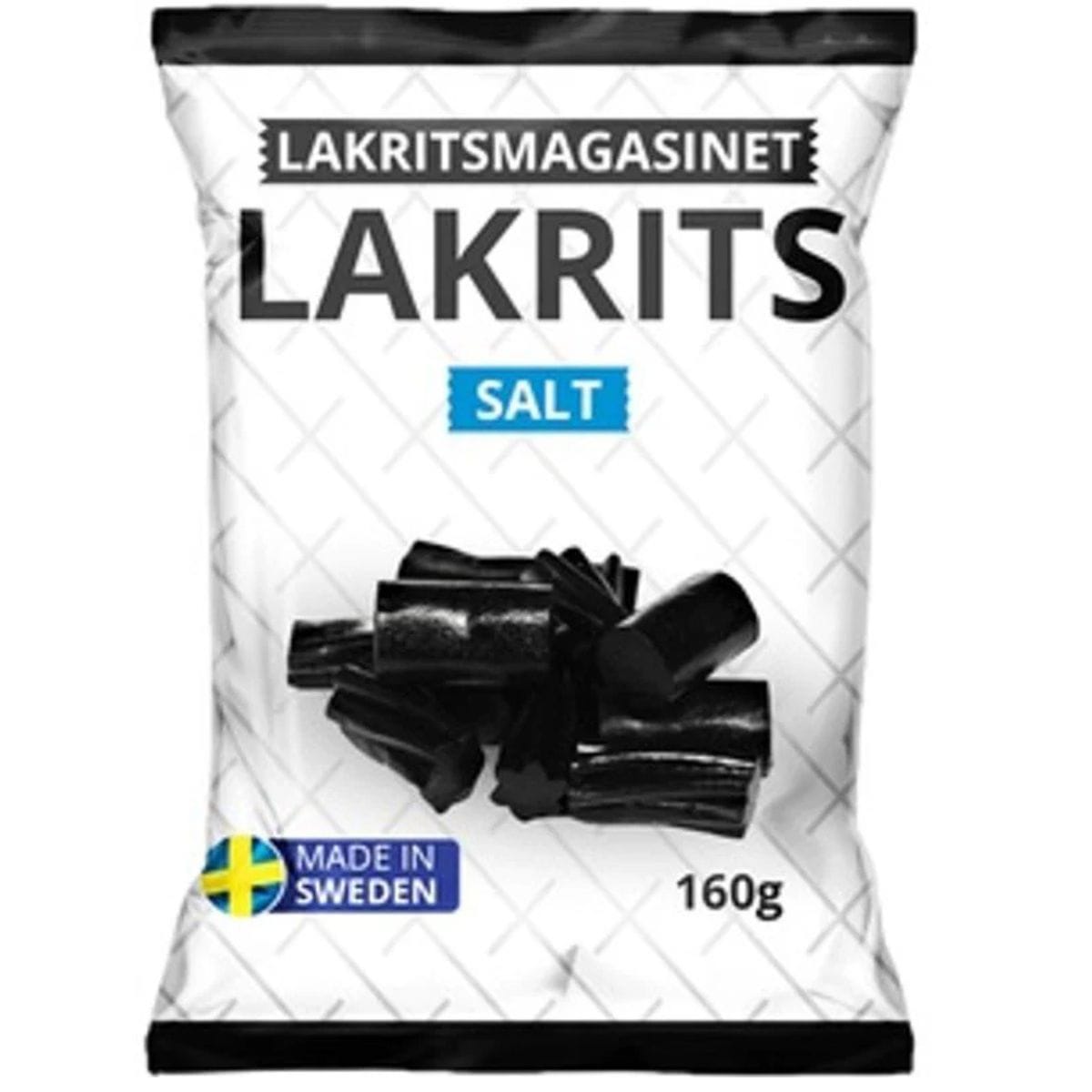 Lakritsmagasinet Salt Lakris 140g