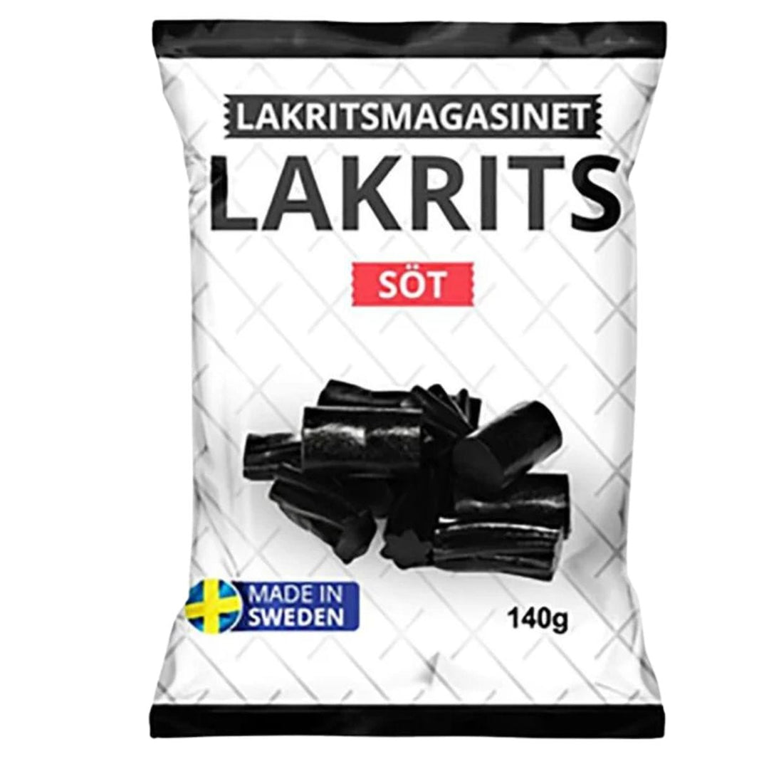 Lakritsmagasinet Søt Lakris 140g