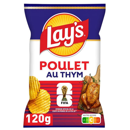 Lay's Thyme Chicken Chips 120g