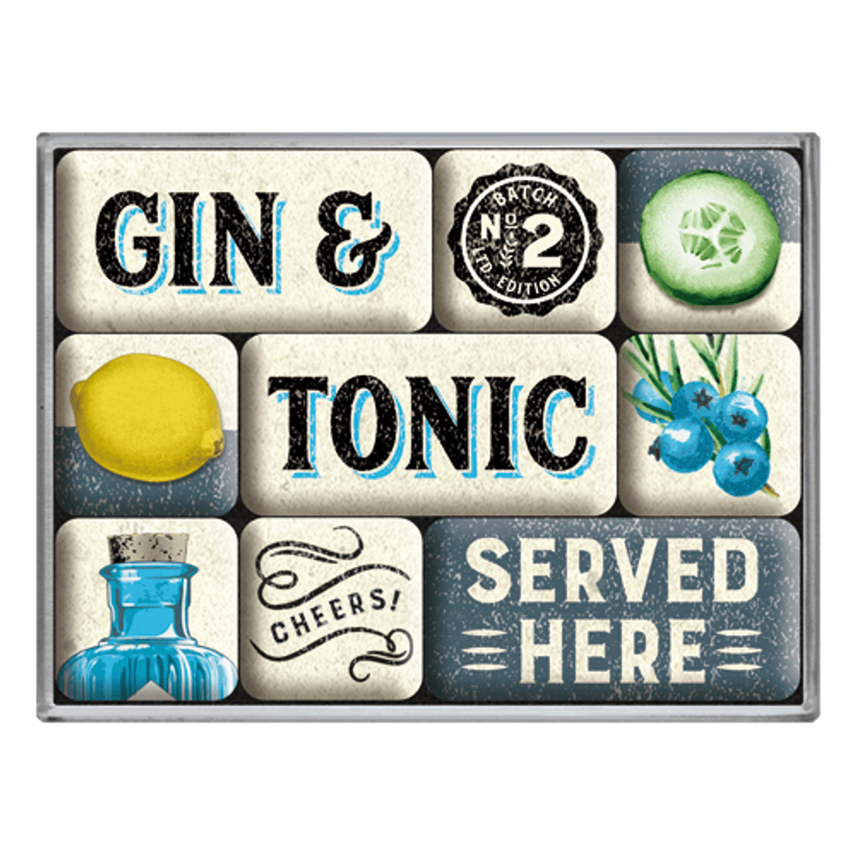 Magnetsett - Gin & Tonic Served Here