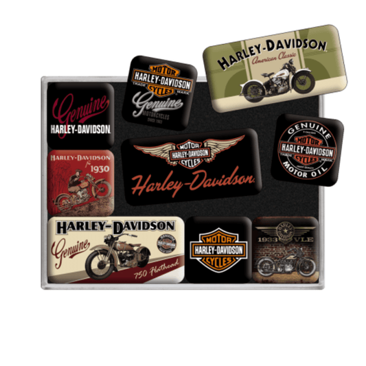 Magnetsett - Harley-Davidson Bikes