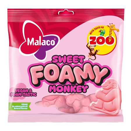 Malaco Zoo Sweet Foamy Monkey 115g