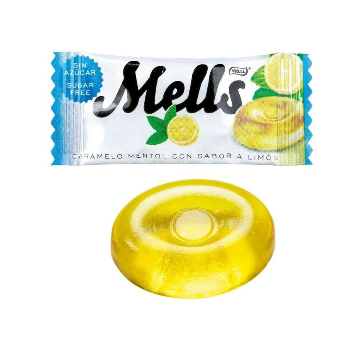 Mells Lemon & Menthol Sugarfree 25stk