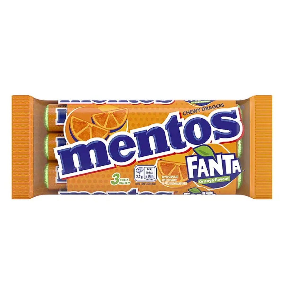 Mentos Fanta Orange 3pk