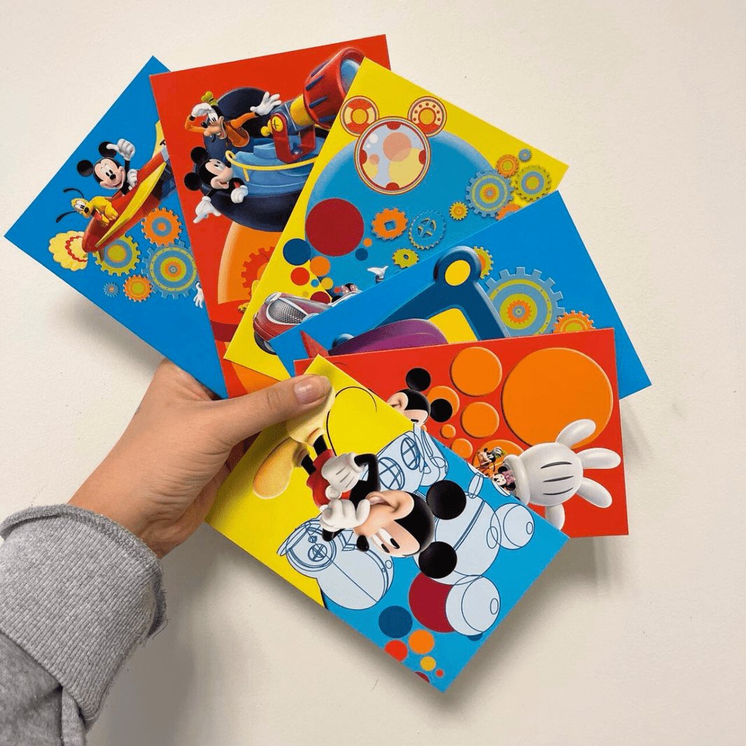 Mickey Mouse Clubhouse - Kort 6 stk