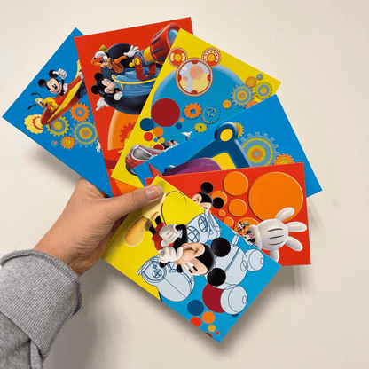 Mickey Mouse Clubhouse - Kort 6 stk