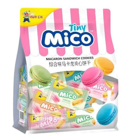 Mico Mixed Macaron Sandwich Cookies 118g
