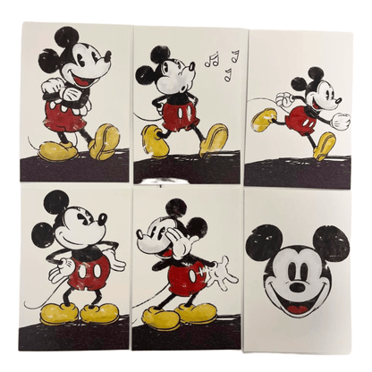 Mikke Mus Kort 6pk