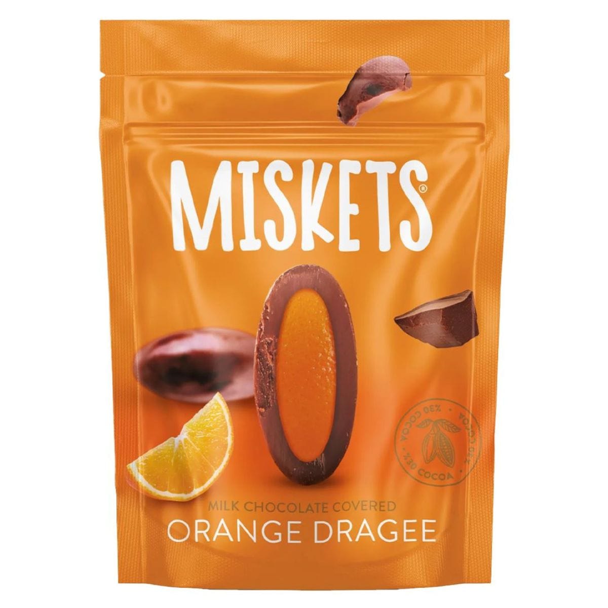 Milk Chocolate Orange Dragee 70g