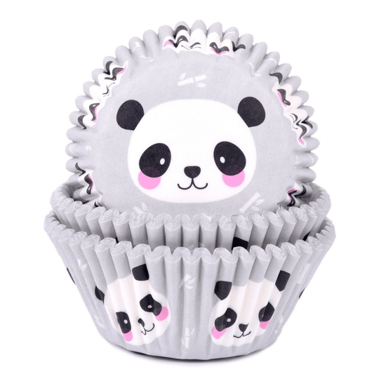 Muffinsformer Panda 50 stk